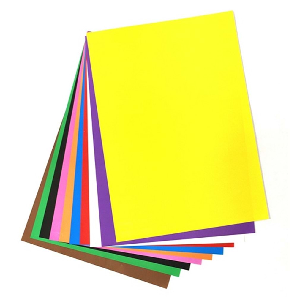 10'lu Elişi Kağıdı 10 Renk 10 Adet