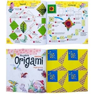 Hikayelerle Origami Kağıt Katlama Sanatı Macera