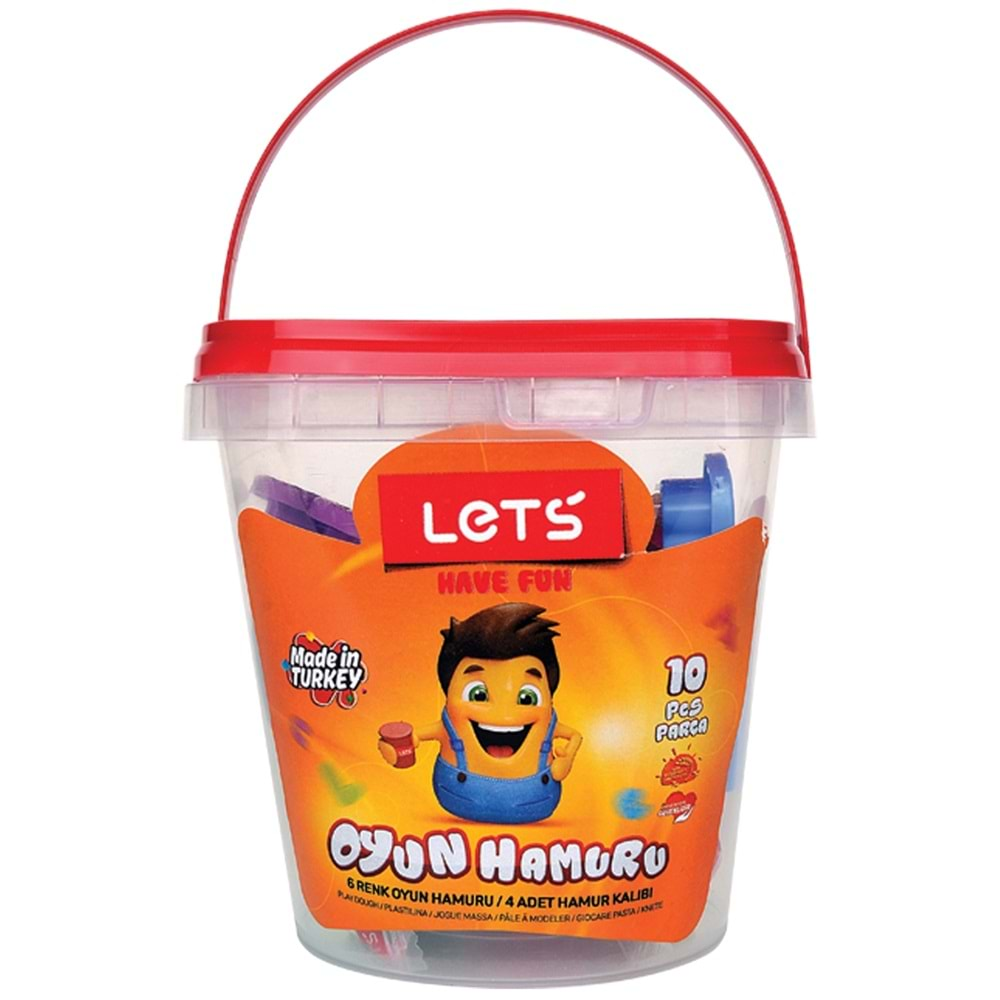 Lets Play Dough Oyun Hamuru (10 Parça) L8700