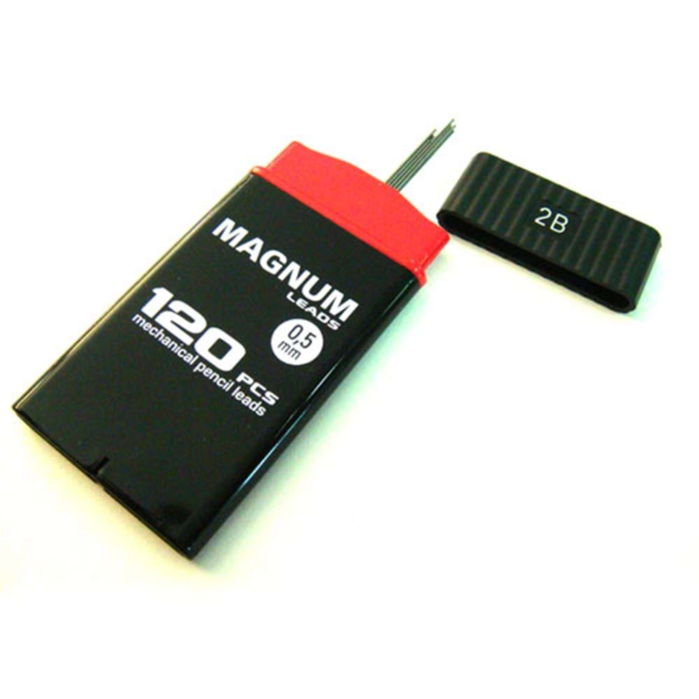 Magnum 0.5 mm Versatil Kalem Ucu 2B Min 120'li 60 mm