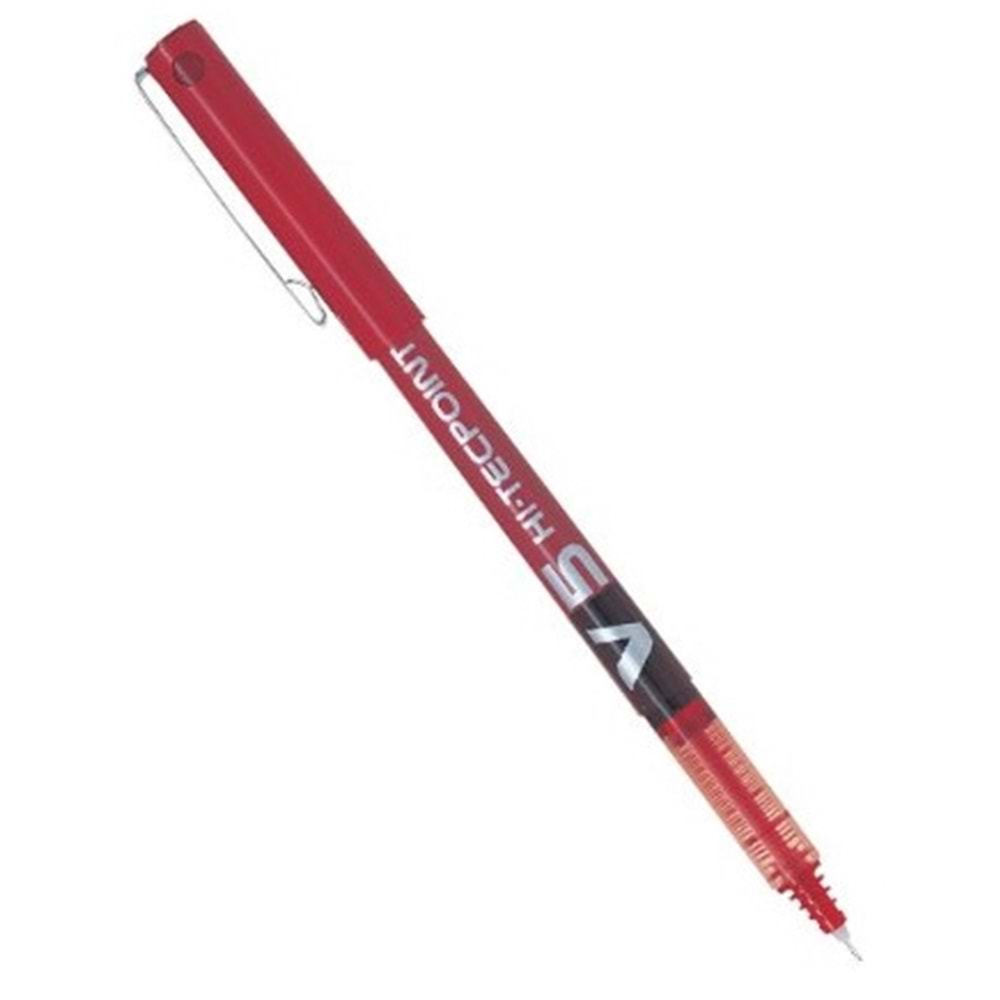 Pilot V5 Hi-Tecpoint Kırmızı 0.5 mm Roller Kalem BX-V5-R