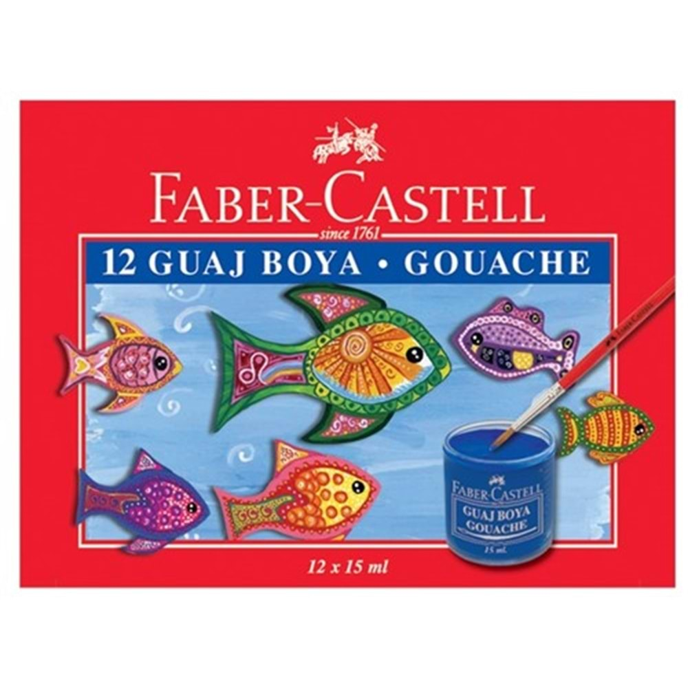 Faber-Castell Guaj Boya 12'li