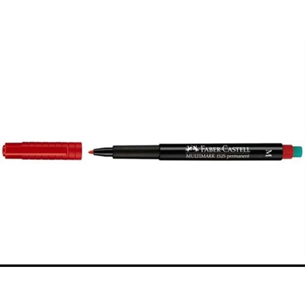 Faber Castell Permanent Asetat Kalemi Cd Kalemi M Kırmızı