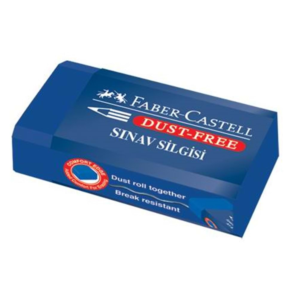 Faber Castell Sınav Silgisi Mavi (187170)