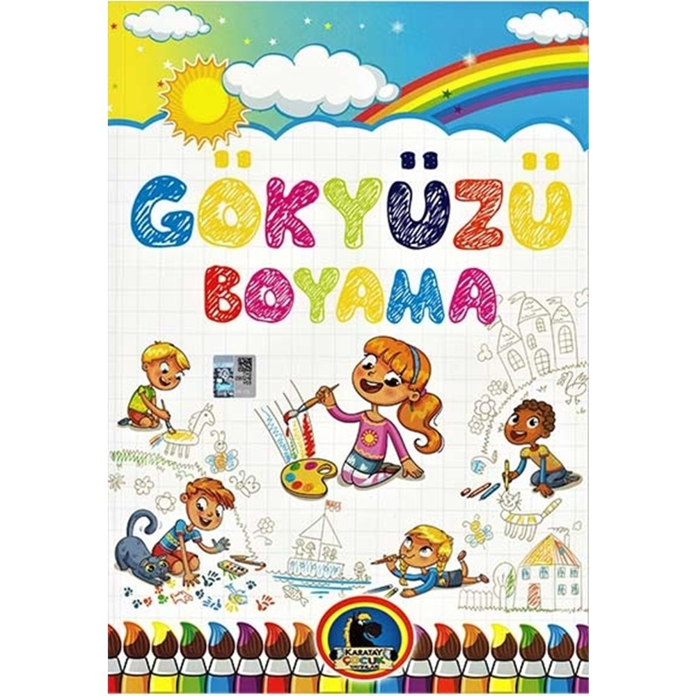 Karatay Gökyüzü Boyama Kitabı Kalın