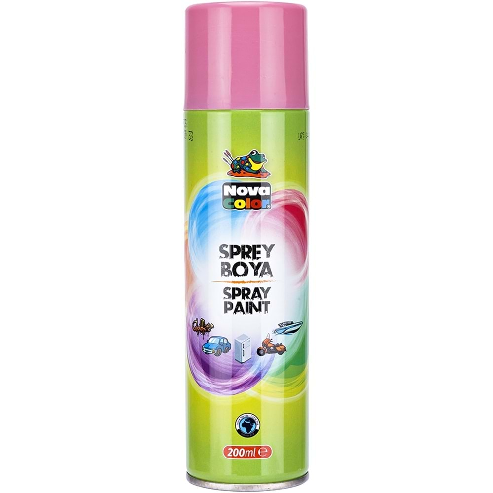 Nova Color Sprey Boya Tam Dolum 200 ml. Pembe