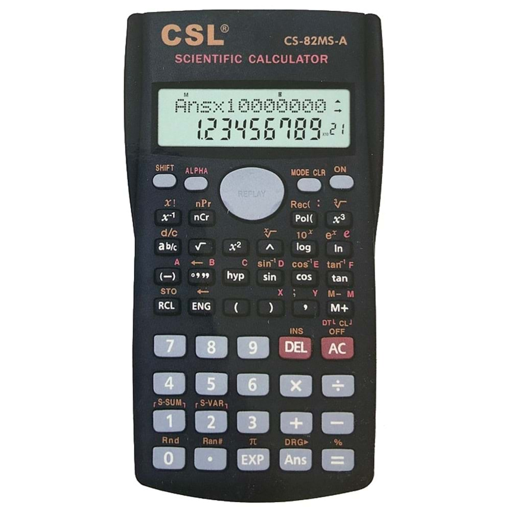 Csl Fonksiyonlu Bilimsel Hesap Makinesi CS-82MS-A