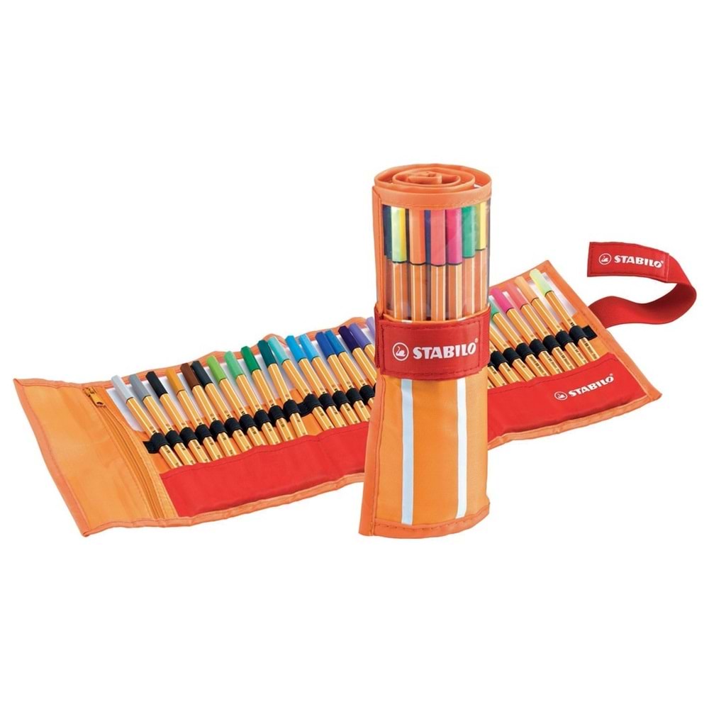 Stabilo Point 88 Fineliner 30 Renk (25+5 Neon) Kalem Set