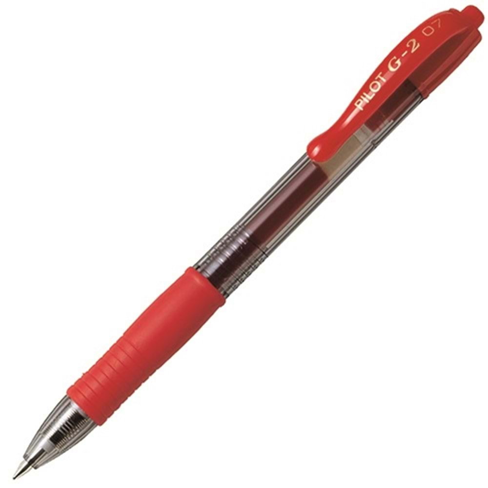 Pilot G2 Basmalı Jel Kalem 0.7 mm Kırmızı BL-G2-7-R