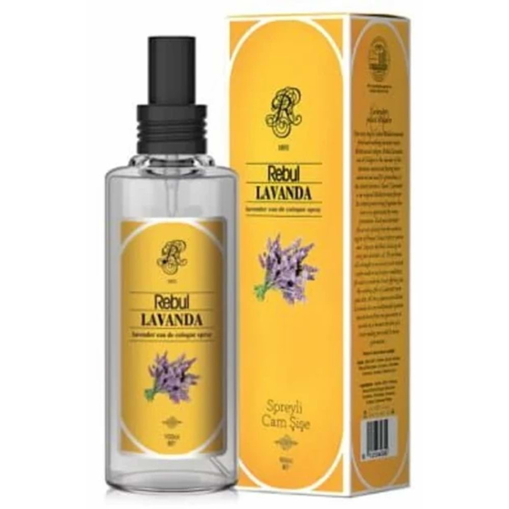 Rebul Lavanda 100 ml Spreyli Kolonya 80 Derece