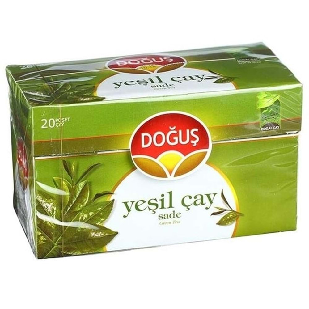 Doğuş Yeşil Çay Bitki Çayı Süzen Poşet 20x1.75 gr