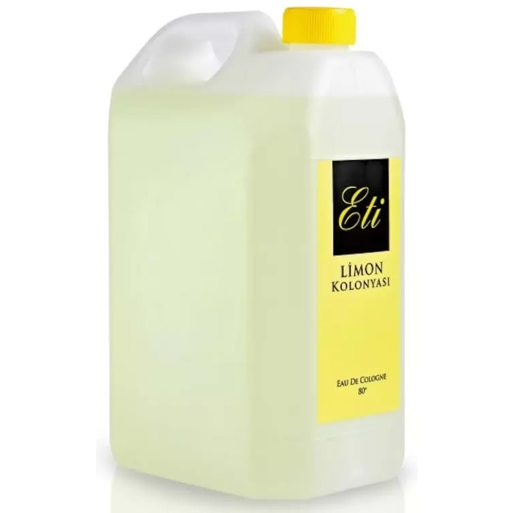 Eti Limon Kolonyası 80 Derece 5 Litre