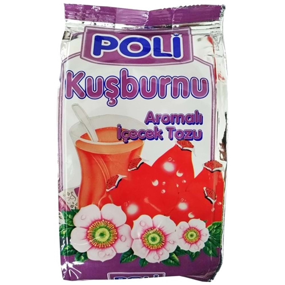 Poli Kuşburnu Aromalı İçecek Tozu 500 gr.