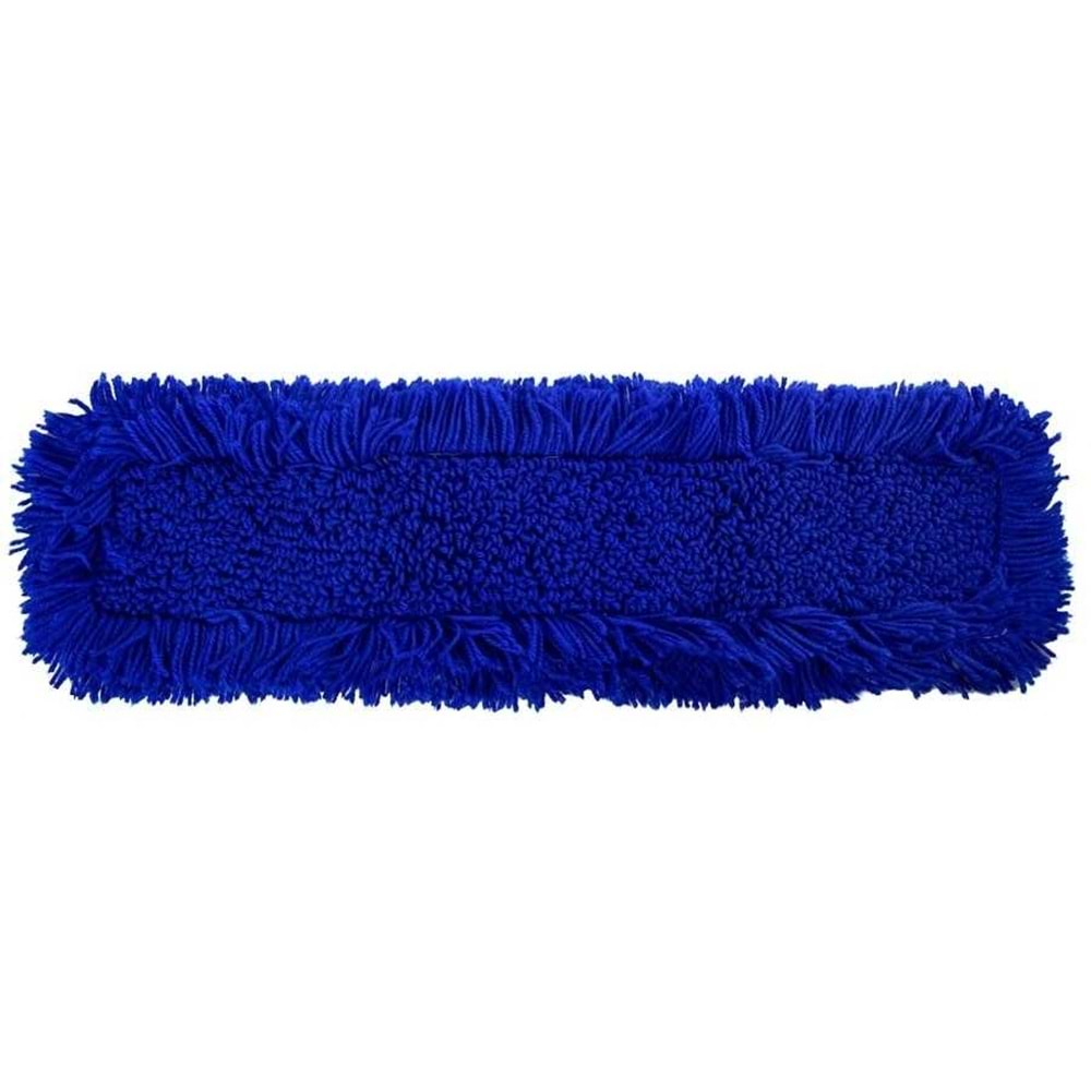 60 cm Nemli Mop Yedek (Orlon Mavi)