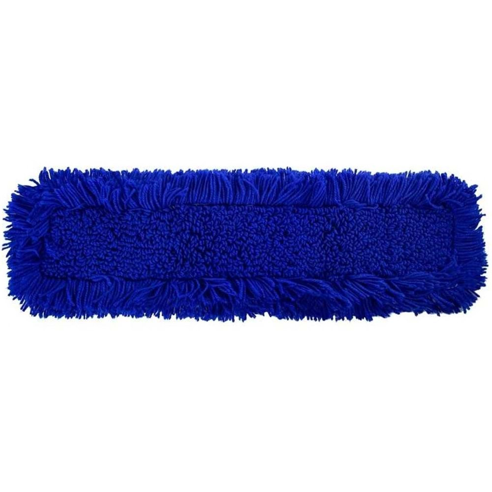 50 cm Nemli Mop Yedek (Orlon Mavi)