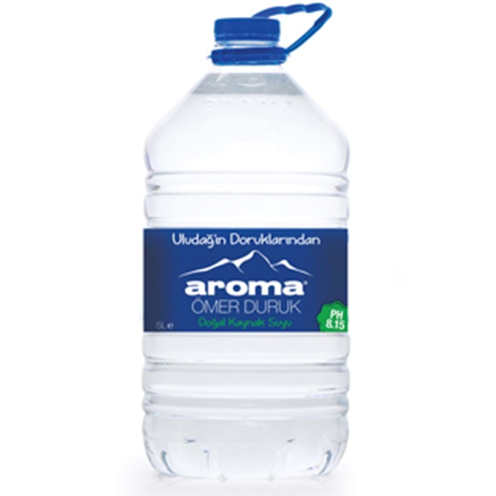 Aroma Doğal Kaynak Suyu 5 Litre 1 Adet
