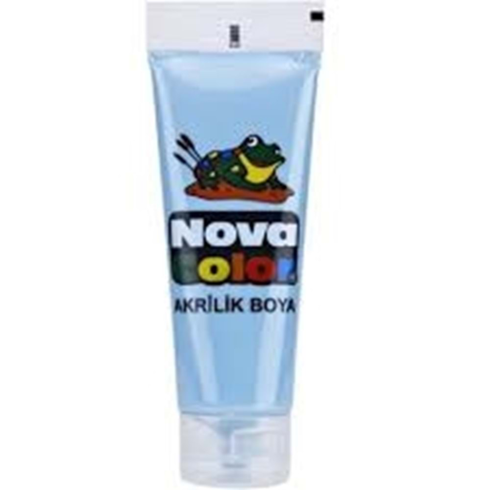 Nova Color Akrilik Deniz Mavi Tüp Boya 75 gr.