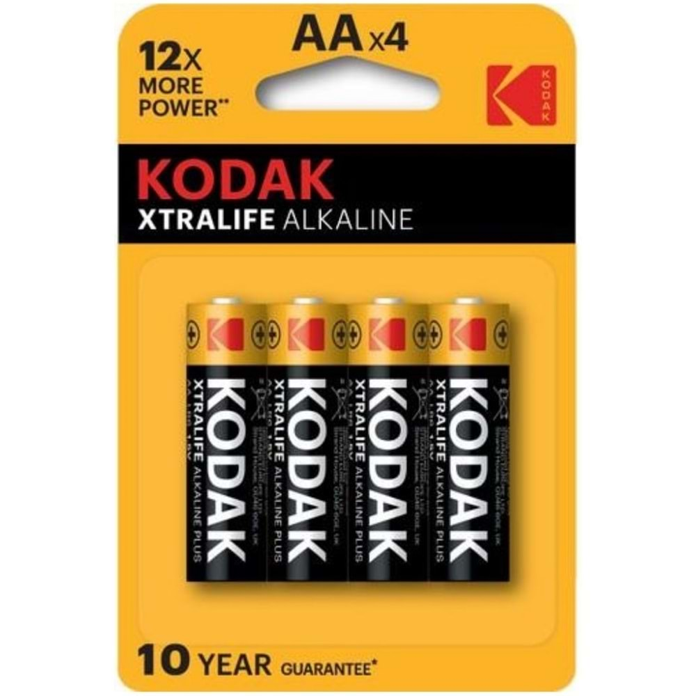 Kodak Xtralife Alkaline AA Kalem Pil 4 Adet