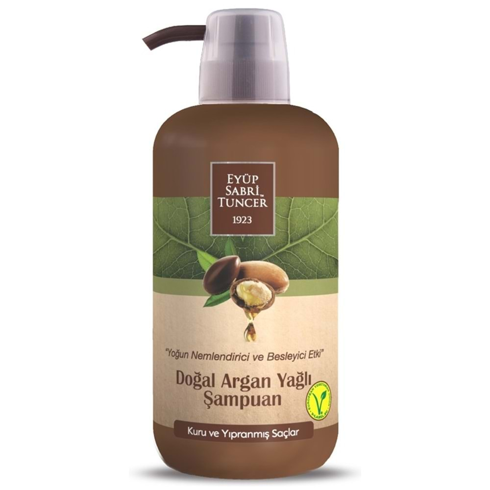 Eyüp Sabri Tuncer Doğal Argan Yağlı Şampuan 600 ml.