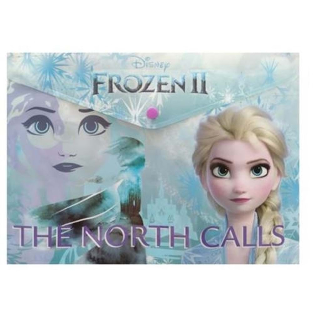 Frozen Çıtçıtlı Plastik Dosya