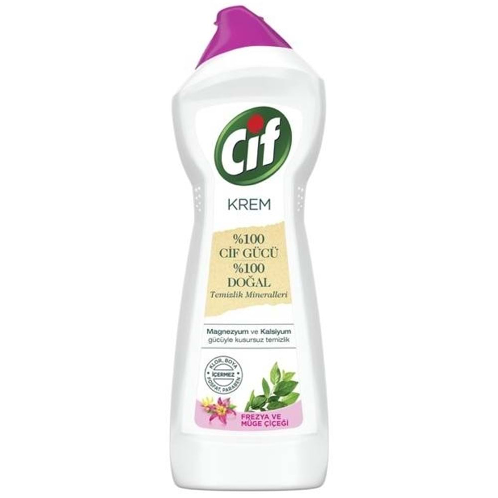 Cif Krem Frezya ve Müge Çiçeği Kokulu 750 ml