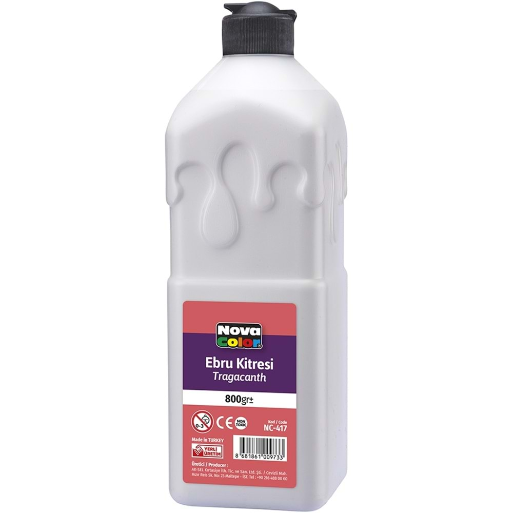 Nova Color Ebru Boya Kitresi 800 ml. NC-417