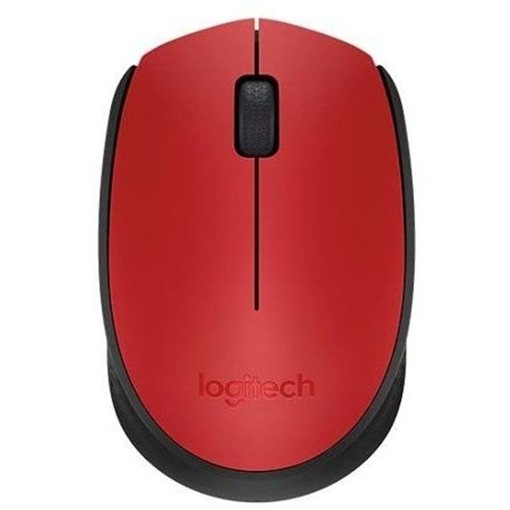 Logitech M171 Kırmızı Kablosuz Mouse (910-004641)