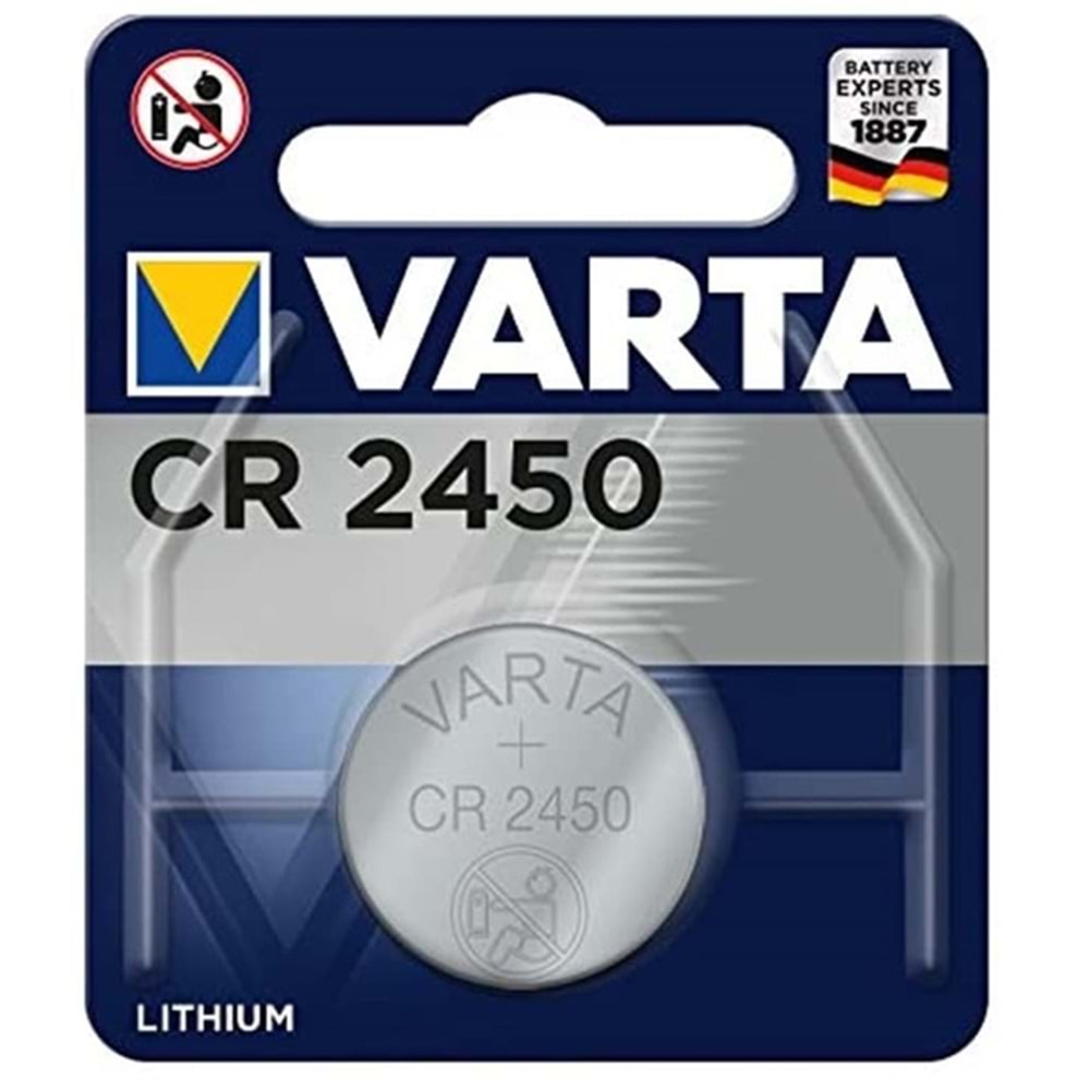 Varta Para Pil CR2450 1 Adet