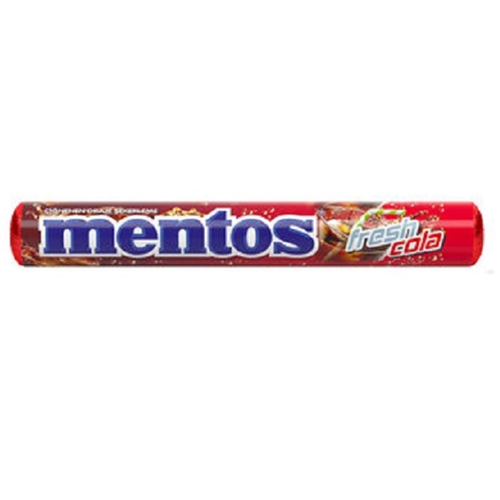 Mentos Çiğnenen Draje Şekerleme Kola Aromalı 37,5 gr.