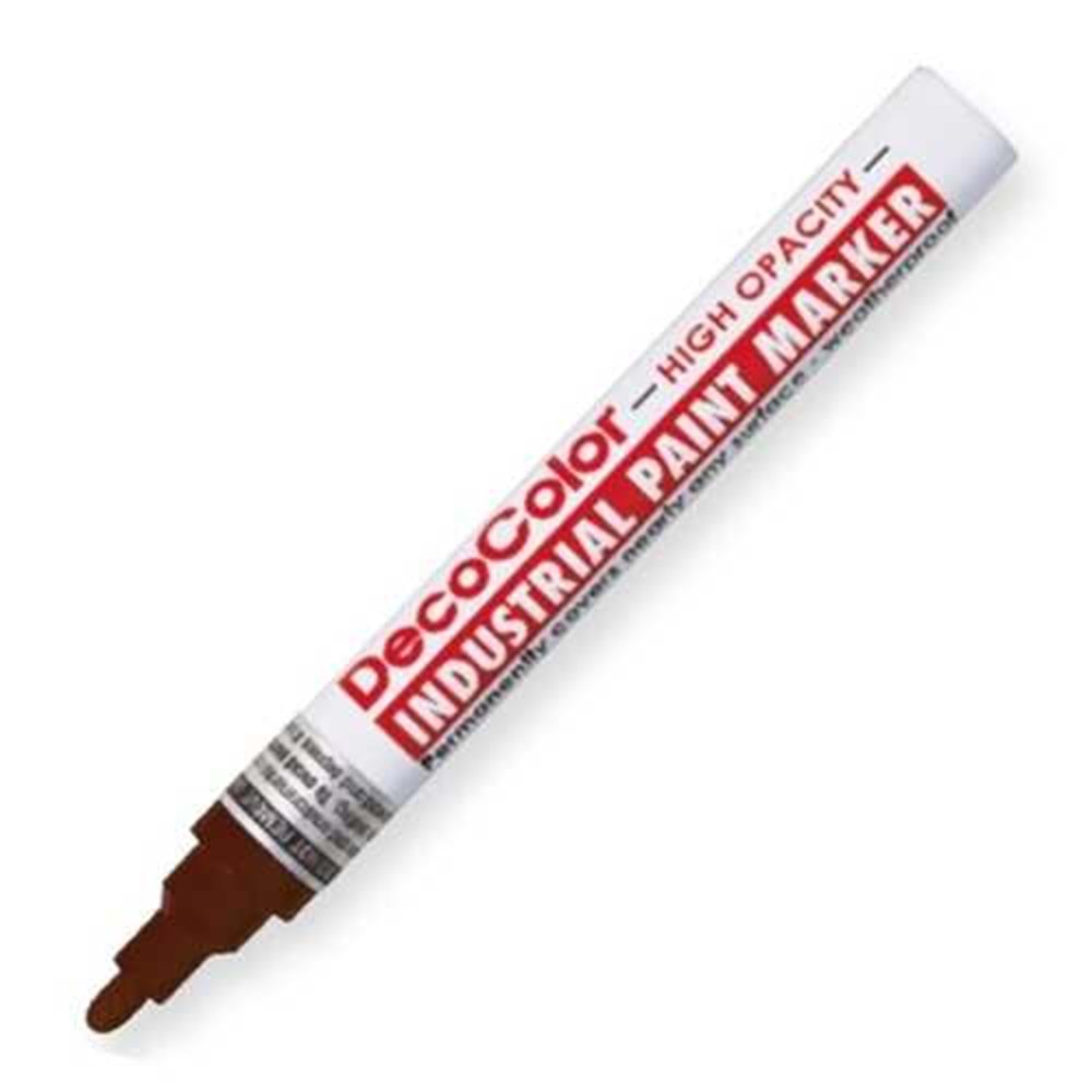 Marvy DecoColor Industrial Paint Marker Kalem Kahverengi 728