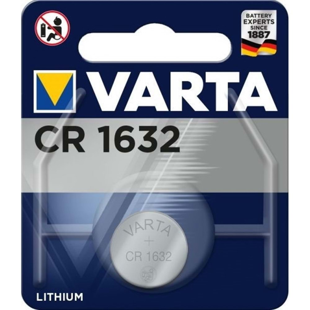 Varta Lithium 3V Para Pil CR1632