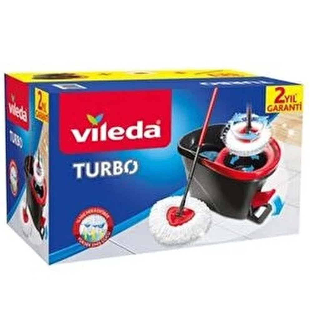 Vileda Turbo Pedallı Temizlik Seti