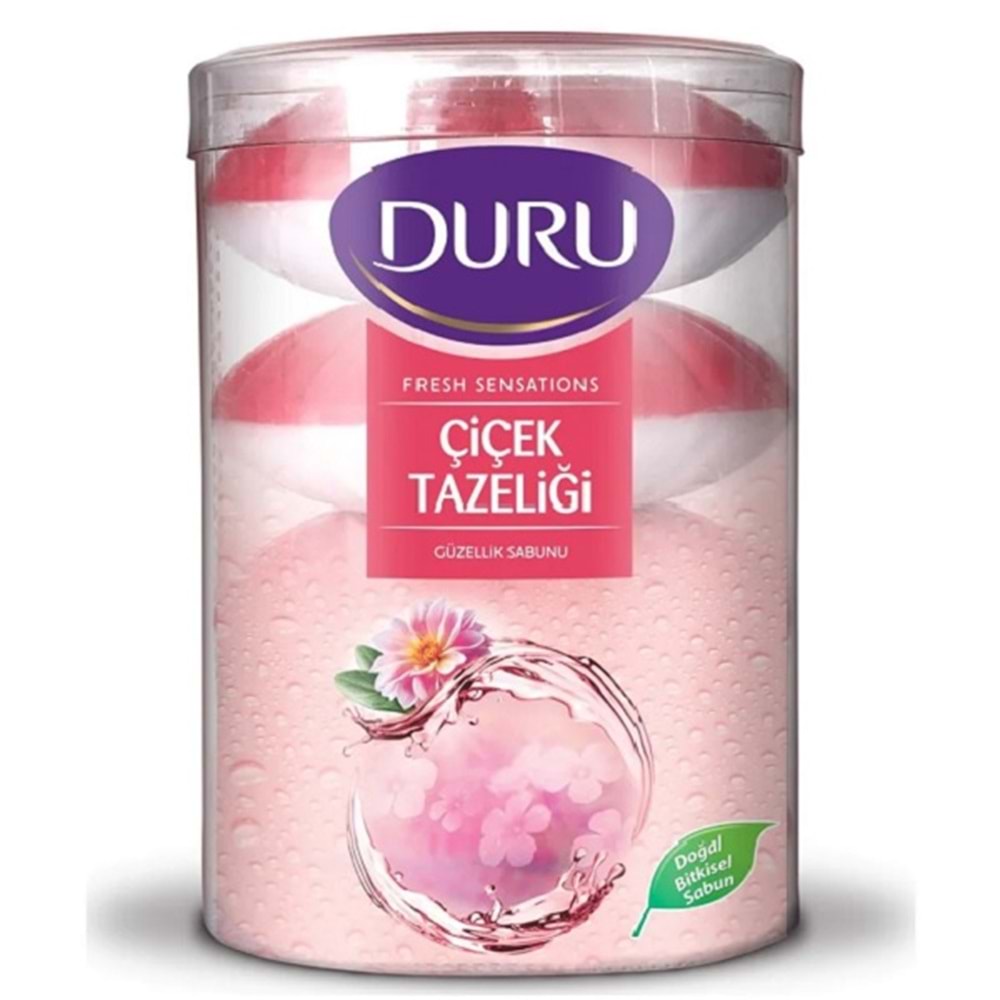 Duru Çiçek Tazeliği El Sabunu 4x100 Gr.