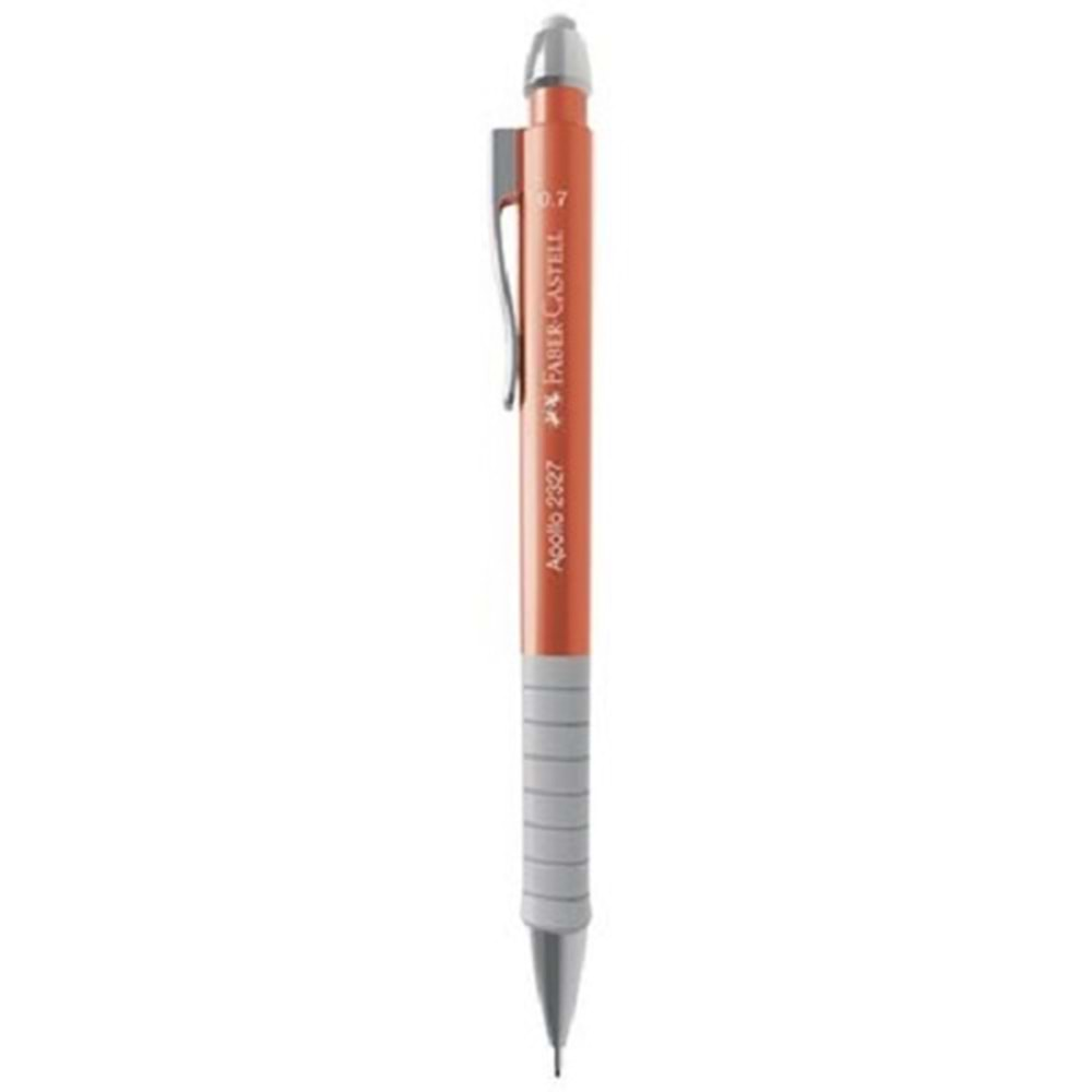 Faber Castell Apollo 0.7 mm Metalik Versatil Kalem Kırmızı