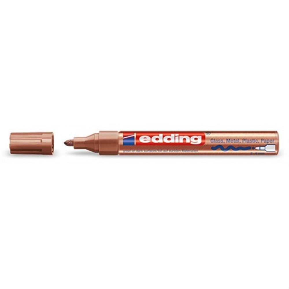 Edding 750 Paint Marker Hobi Sanat Kalemi 2-4 mm Bakır