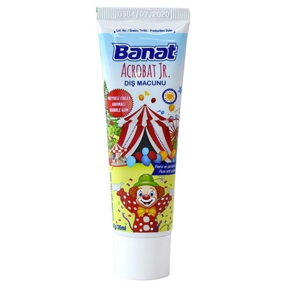 Banat Doğal Çocuk Diş Macunu 35 ml