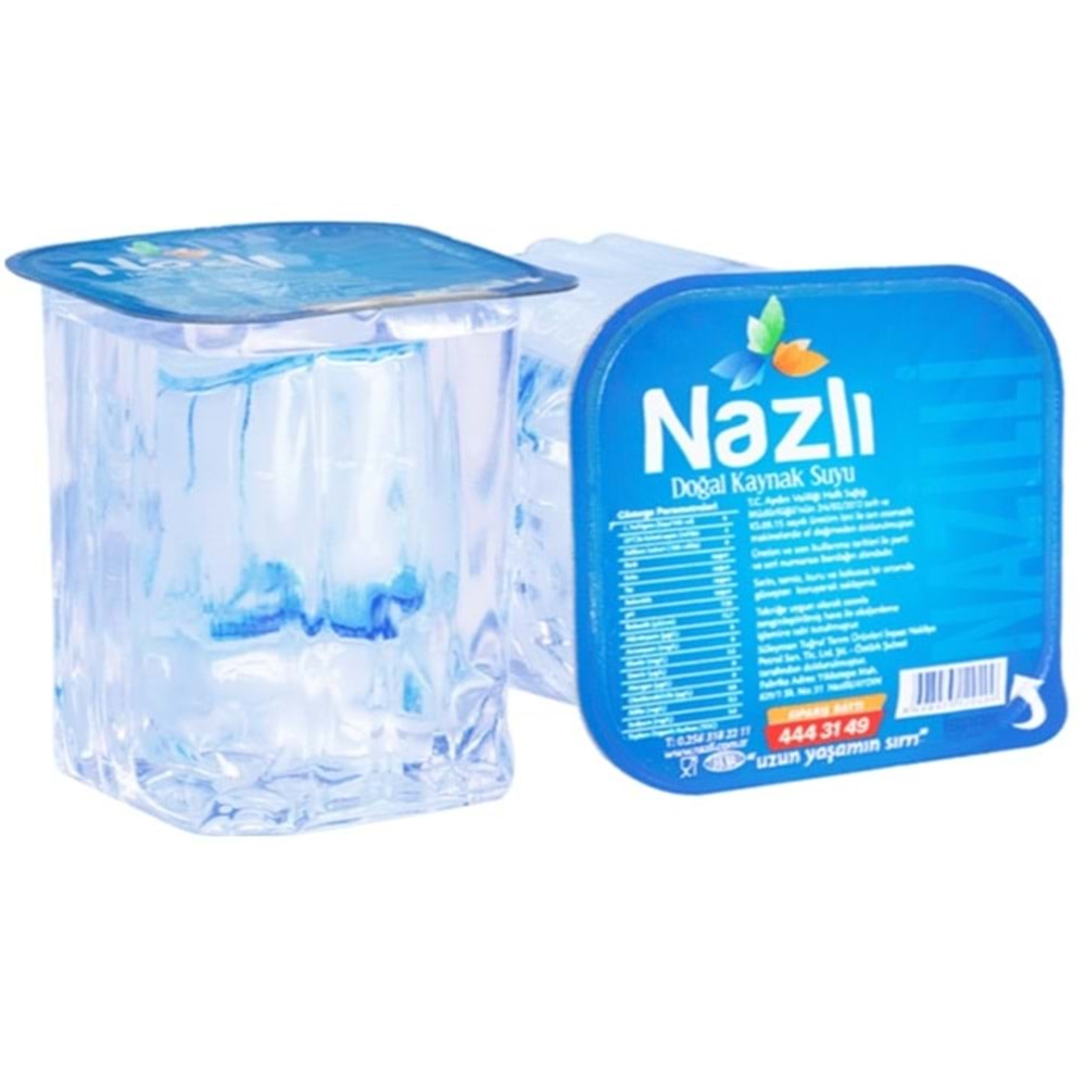 Nazlı Bardak Su 200 ml. 72 li Koli