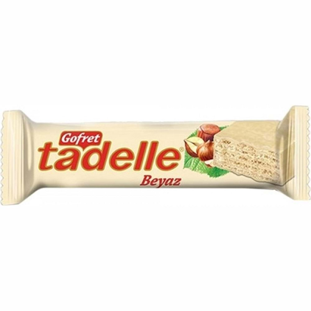 Tadelle Beyaz Çikolatalı Gofret 35 gr.