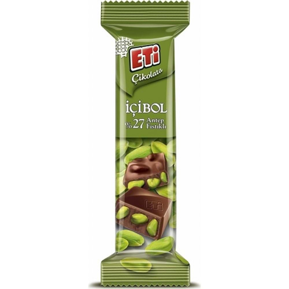 Eti Bol Antep Fıstıklı Çikolata 30 gr.