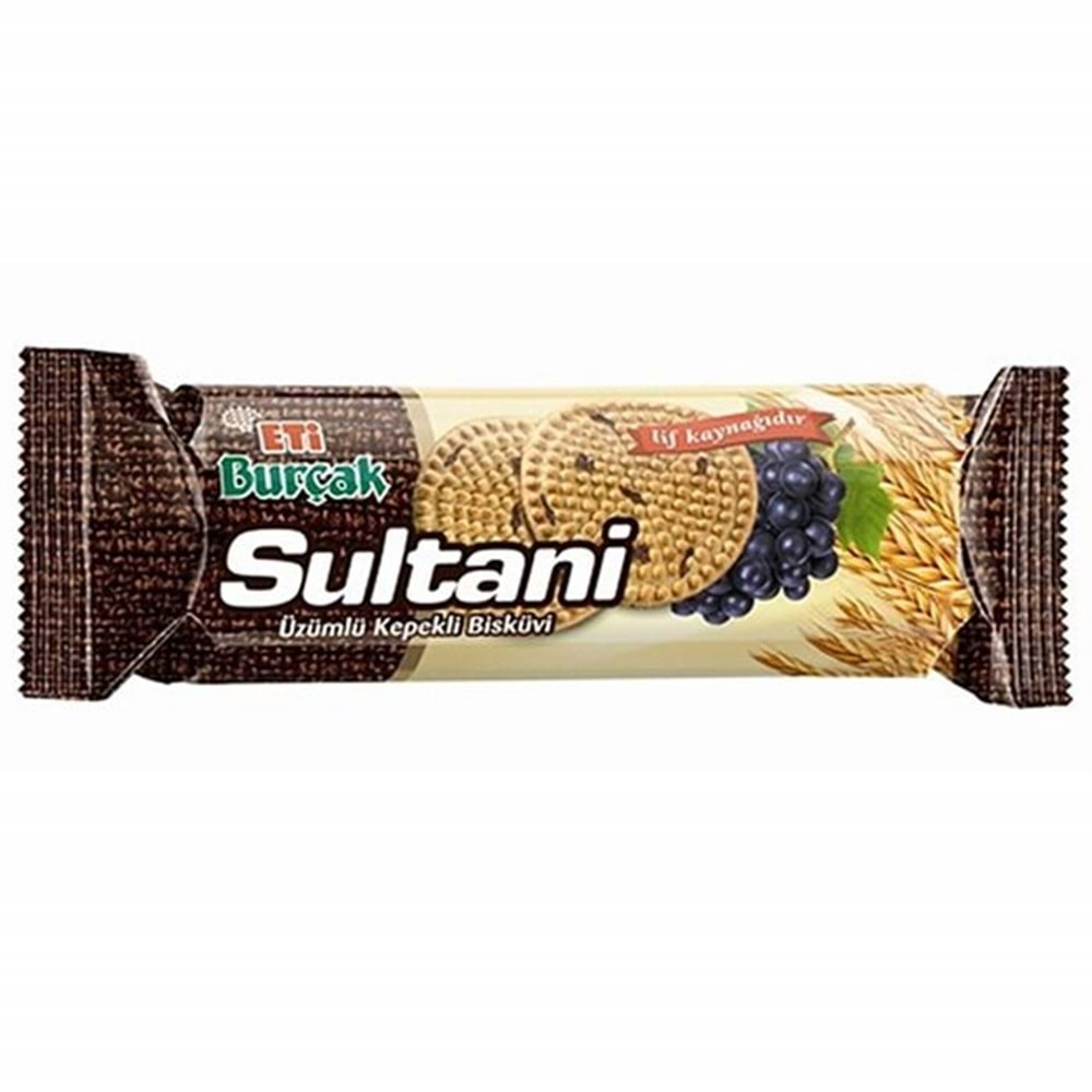 Eti Burçak Sultani Üzümlü Bisküvi 123 gr.