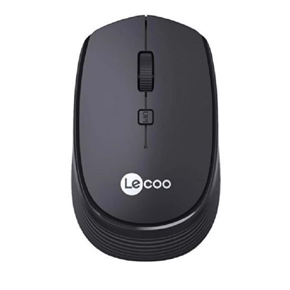 Lecoo Usb Kablosuz Mouse Siyah WS202