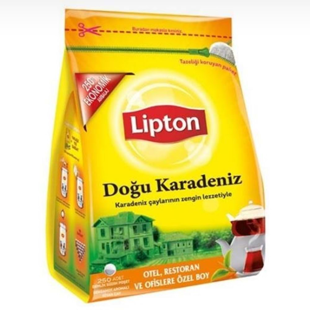 Lipton Doğu Karadeniz Demlik Poşet 250 li 800 gr.