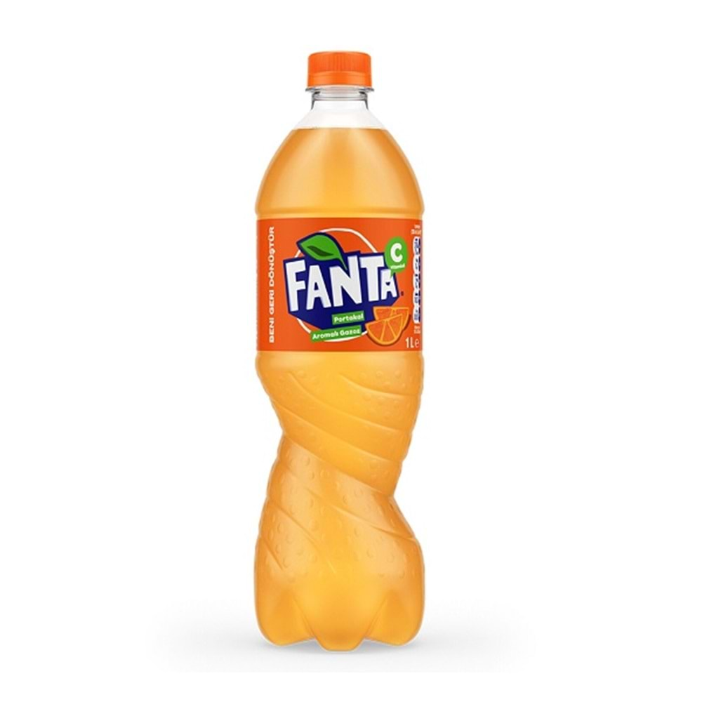 Fanta Portakal Pet Şişe 1 Litre