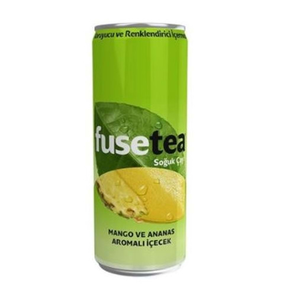 Fusetea Mango Ve Ananas Teneke 330 ml