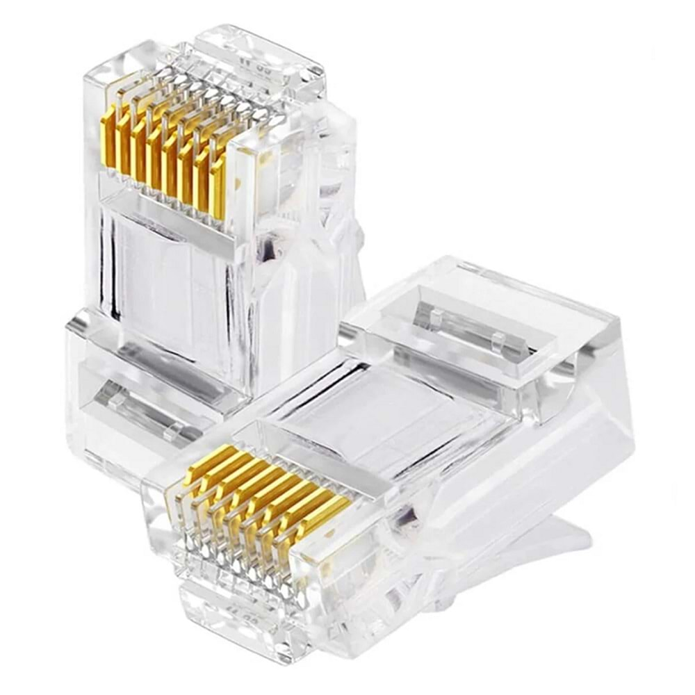 Frisby Fnw-rj4520n Cat6 Rj45 Konnektör 10 Adet