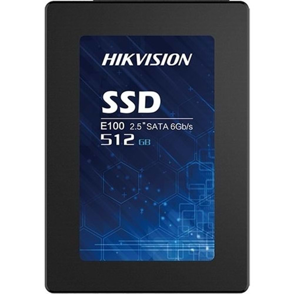 Hikvision 512GB E100 550/480Mbs Sata 3 2.5 SSD Harddisk