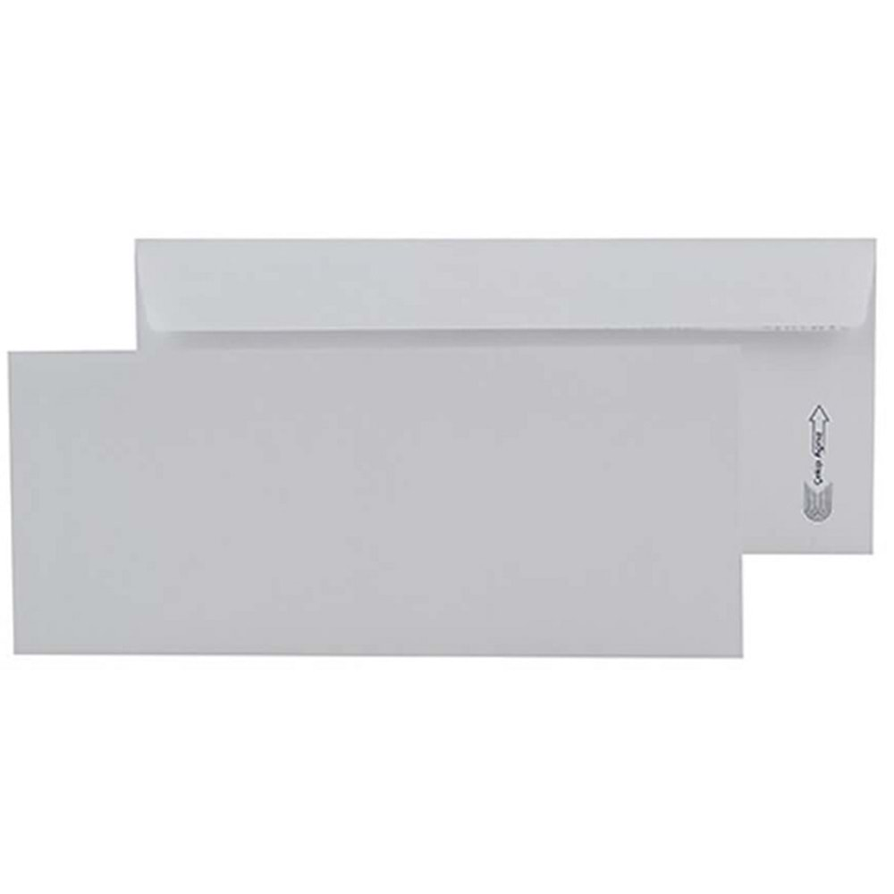 Diplomat Zarfı Penceresiz Silikonlu 50 Adet 105x240 mm