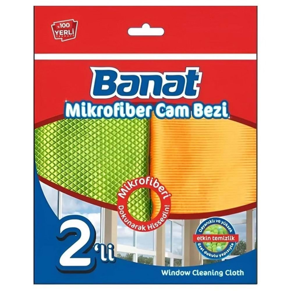 Banat Mikrofiber Cam Bezi 2 li