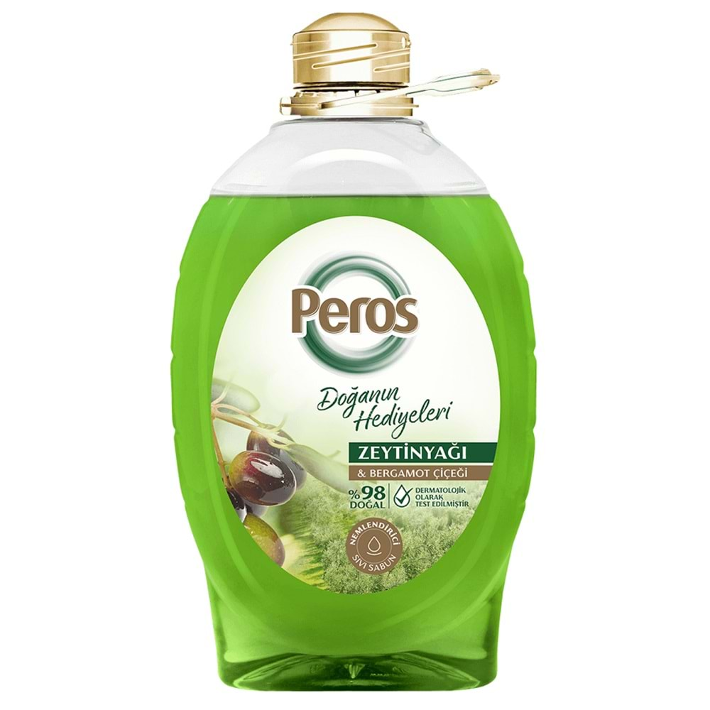 Peros 3 Kg. Zeytinyağı & Bergamot Çiçeği Sıvı Sabun