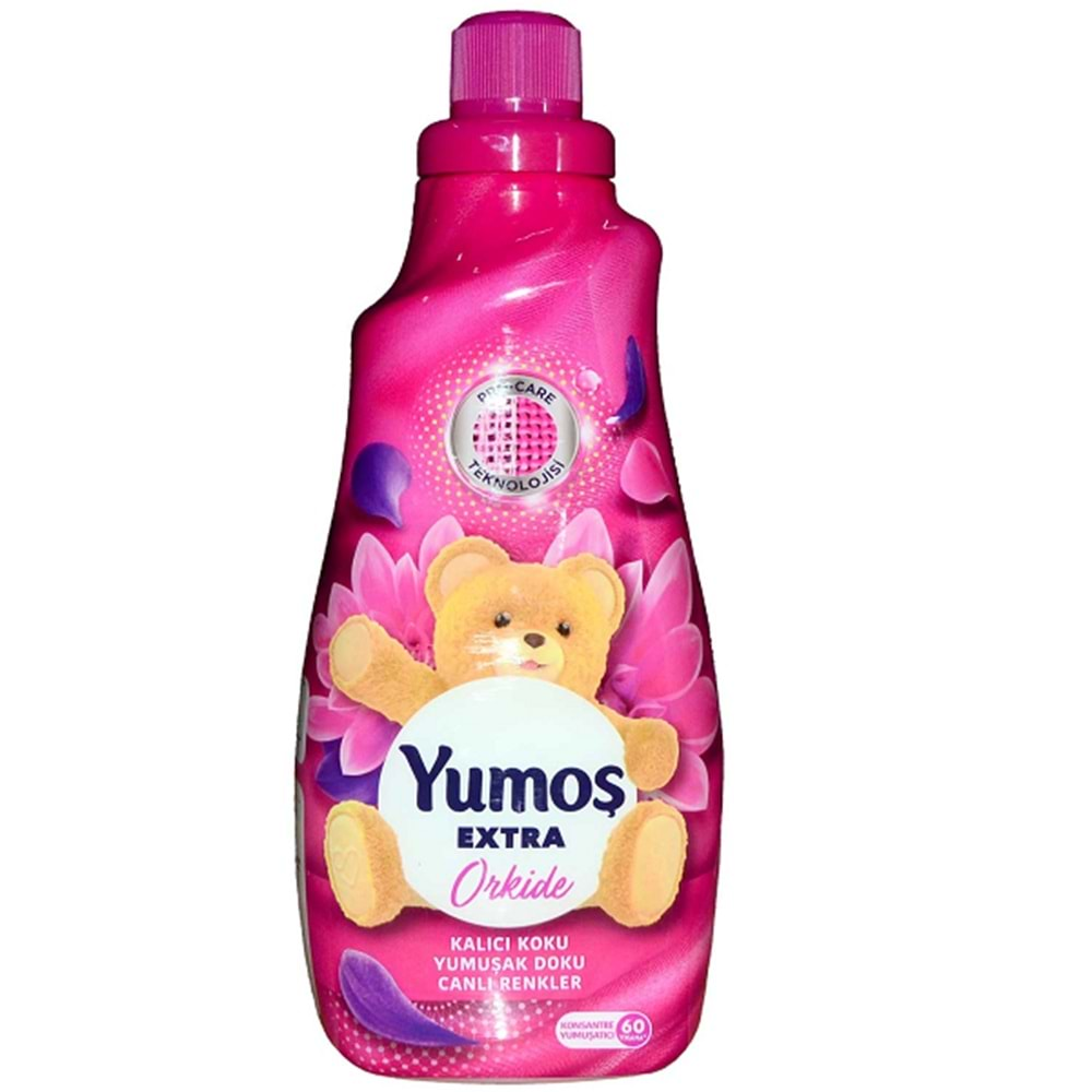 Yumoş Extra Orkide Konsantre Yumuşatıcı 60 Yıkama 1440 ml.